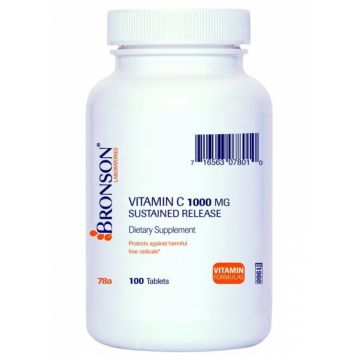 Vitamina C 1000mg 100cp - BRONSON