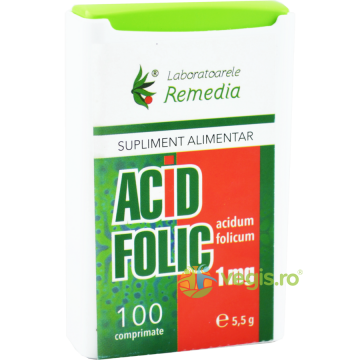 Acid Folic 1mg 100cpr