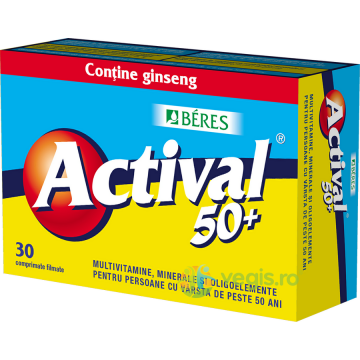 Actival 50 Plus 30cpr