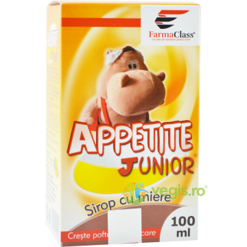 Appetite Junior Sirop cu Miere 100ml