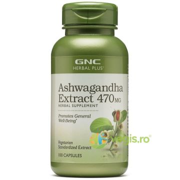 Ashwagandha Extract Herbal Plus 470mg 100cps