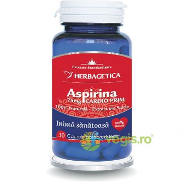 Aspirina Naturala Cardio Prim 30cps
