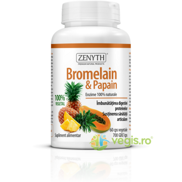 Bromelain&Papain 700GDU 60cps