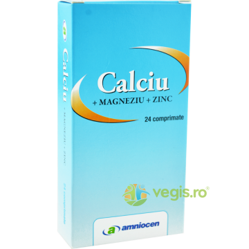 Calciu + Magneziu + Zinc 24cpr