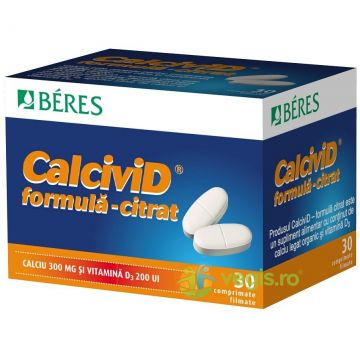 Calcivid Citrat 30cpr