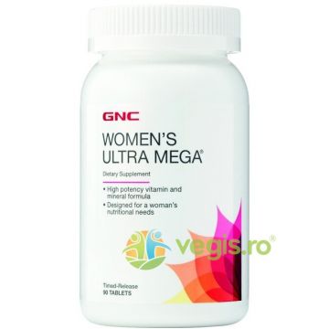 Complex de Multivitamine pentru Femei (Women's Ultra Mega) 90tb cu eliberare prelungita