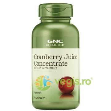 Concentrat din Suc de Merisor (Cranberry Juice Concentrate) Herbal Plus 90cps