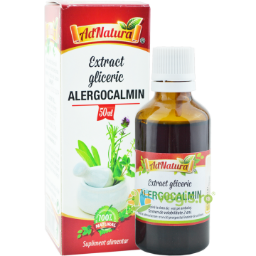Extract Gliceric Alergocalmin fara Alcool 50ml