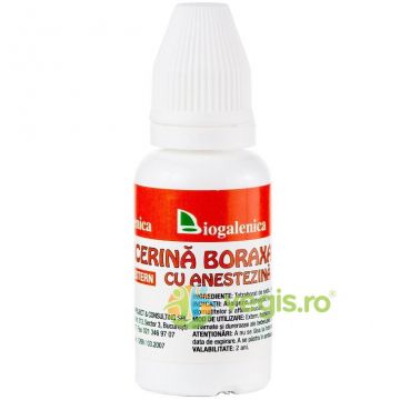 Glicerina Boraxata 10% cu Anestezina 20g