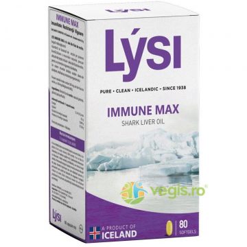 Immune Max Ulei din Ficat de Rechin 80cps moi