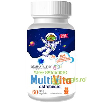 Jeleuri Vegetale Multi Vita Kids Astrobears 60buc