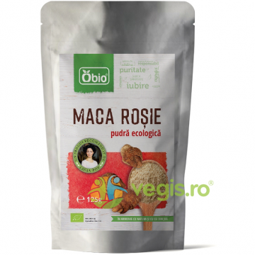 Maca Rosie Pudra Raw Ecologica/Bio 125g