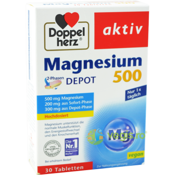 Magneziu 500 Depot Aktiv 30tb