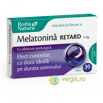 Melatonina Retard 5mg 30tb