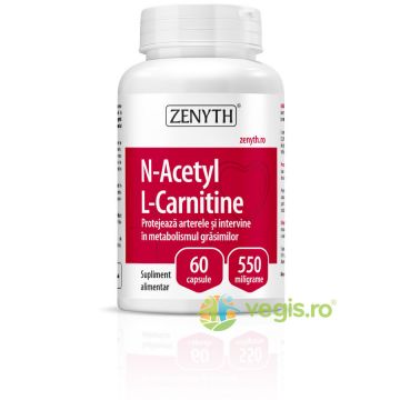 N-Acetyl L-Carnitine 550mg 60cps