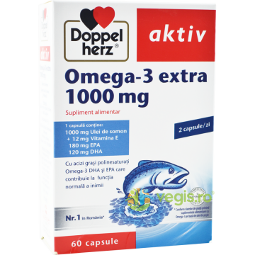 Omega-3 Extra 1000mg Aktiv 60cps