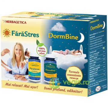 Pachet Fara Stres 30cps + Dorm Bine 30cps