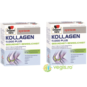 Pachet Kollagen (Colagen) 11000 Plus System 10monodz + 10monodz