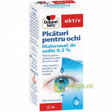 Picaturi pentru Ochi cu 0.2% Hialuronat de Sodiu Aktiv 10ml