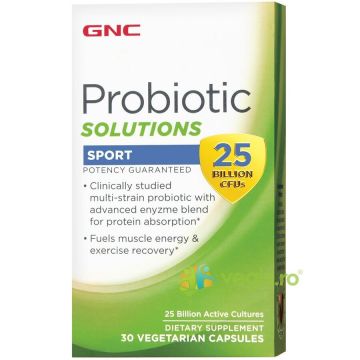 Probiotic Solutions Sport 25 Miliarde Culturi Vii (CFU) 30cps vegetale