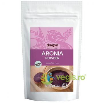 Pulbere de Aronia fara Gluten Ecologica/Bio 200g