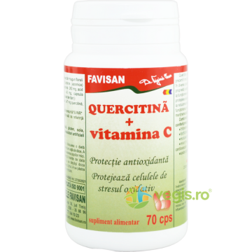 Quercitina + Vitamina C 70cps
