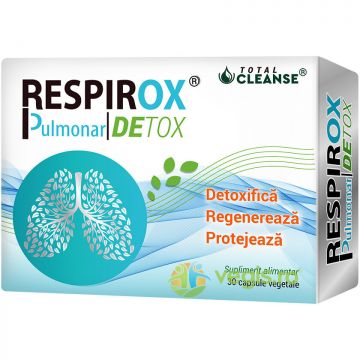 Respirox Pulmonar Detox 750mg 30cps
