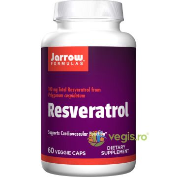 Resveratrol 100mg 60cps vegetale Secom,