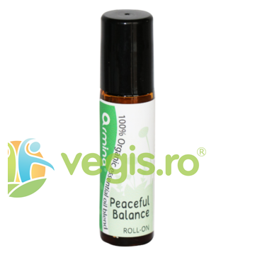 Roll-On Amestec de Uleiuri Esentiale Peaceful Balance Bio 10ml