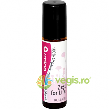 Roll-On Amestec de Uleiuri Esentiale Zest for Life Ecologic/Bio 10ml