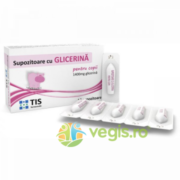 Supozitoare cu Glicerina pentru Copii 10buc Supozitoare cu Glicerina pentru Copii 10buc