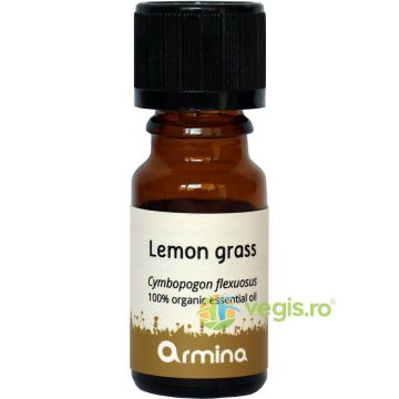 Ulei Esential de Lemongrass (Cymbopogon flexuosus) Ecologic/Bio 10ml