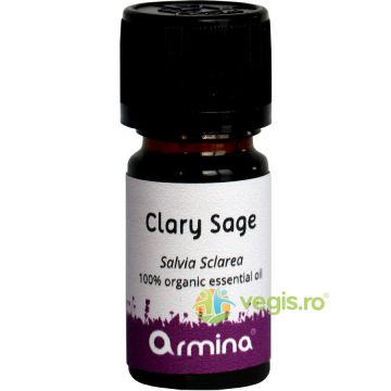 Ulei Esential de Salvia Sclarea (Clary Sage) Ecologic/Bio 5ml