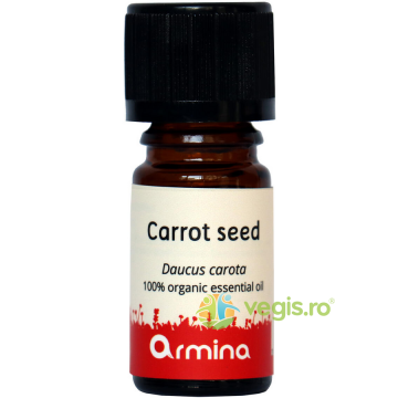 Ulei Esential din Seminte de Morcov (Daucus Carota) Ecologic/Bio 5ml