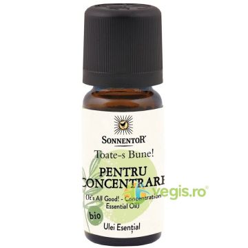 Ulei Esential Toate-s Bune pentru Concentare Ecologic/Bio 10ml