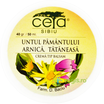 Unguent Untul Pamantului, Arnica si Tataneasa 40g