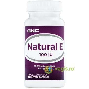 Vitamina E Naturala 100ui 100 cps moi