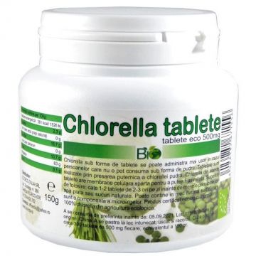 Chlorella 500mg tablete eco 300cp - DECO ITALIA