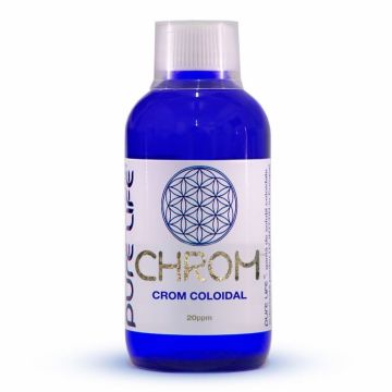 Crom coloidal 20ppm Chrom 240ml - PURE LIFE