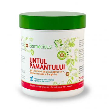 Gel untul pamantului arnica Larginina 250ml - BIOMEDICUS