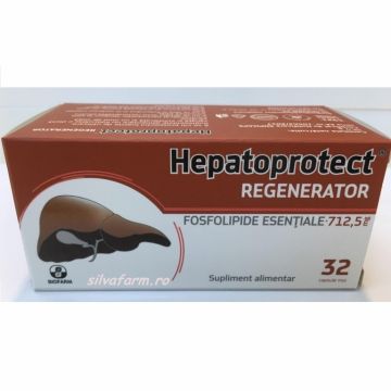 Hepatoprotect regenerator fosfolipide esentiale 32cp - BIOFARM