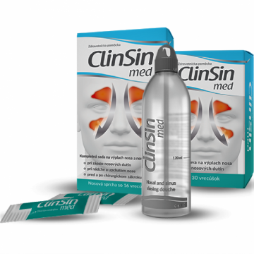 Kit clatire sinusuri ClinSin Med adulti [irigator+16pl] 2b - NATUR PRODUKT