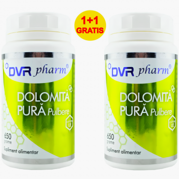 Pachet Dolomita pura pulbere 2x650g - DVR PHARM