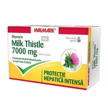 Silimarina Milk Thistle 7000mg 60cps - WALMARK