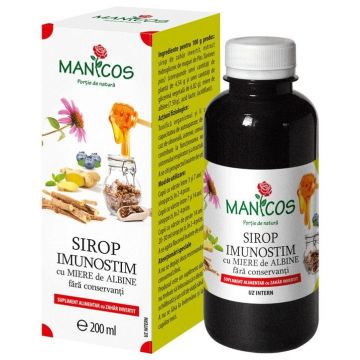 Sirop Imunostim miere 200ml - MANICOS