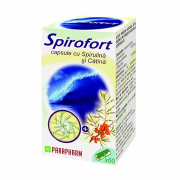 Spirofort [spirulina catina] 30cps - PARAPHARM