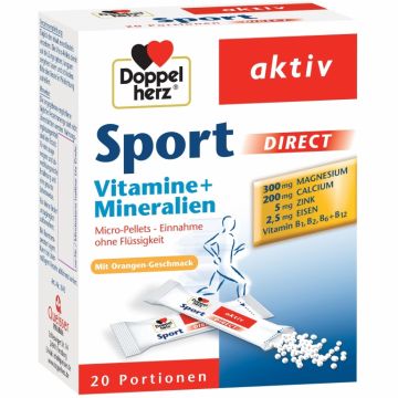 Sport Direct vitamine minerale aktiv 20pl - DOPPEL HERZ