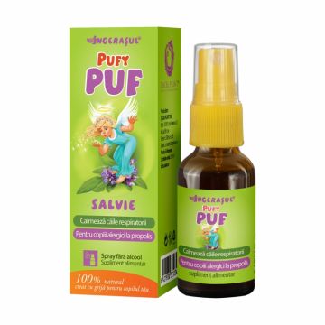 Spray salvie fara alcool Pufy Puf 20ml - DACIA PLANT