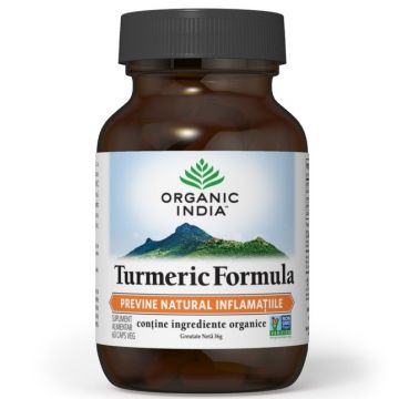 Turmeric formula [previne inflamatiile] 60cps - ORGANIC INDIA