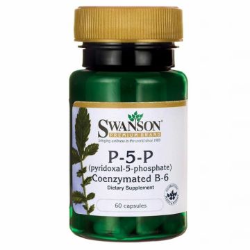 Vitamina B6 piridoxina 20mg 60cp - SWANSON
